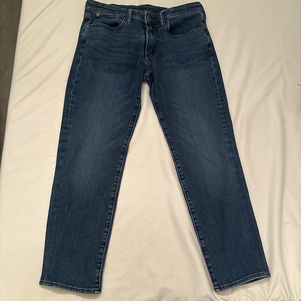 Bonobos Pants Mens 31x30 (Actual 31x26)‎ Dark Wash Blue Slim Fit